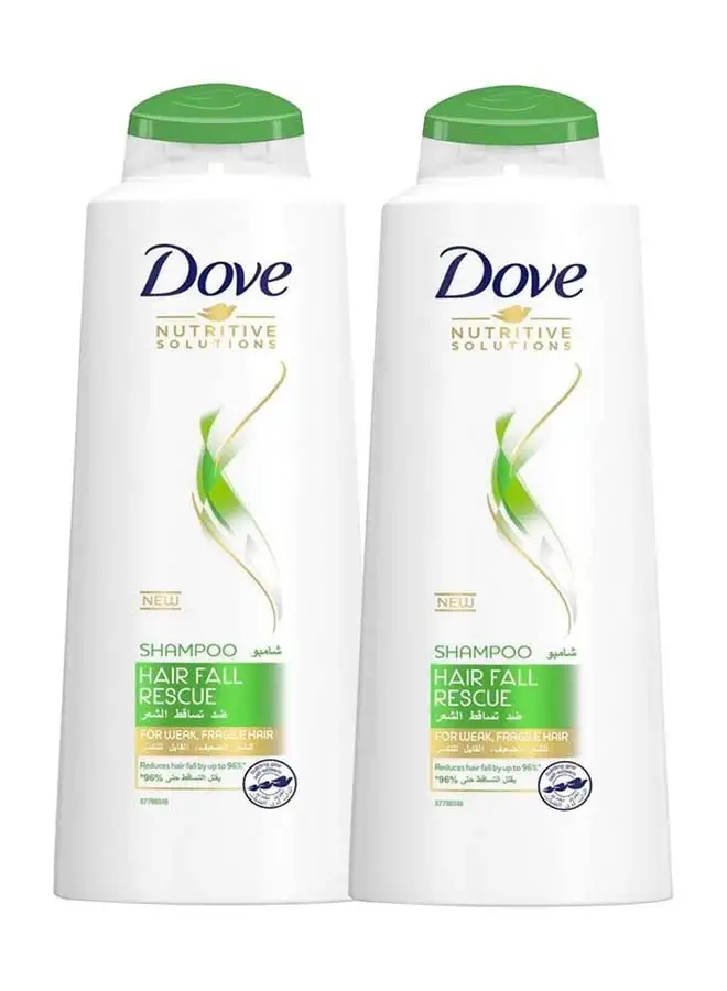 Dove Hair Fall Shampoo Pack Of 2 600ml