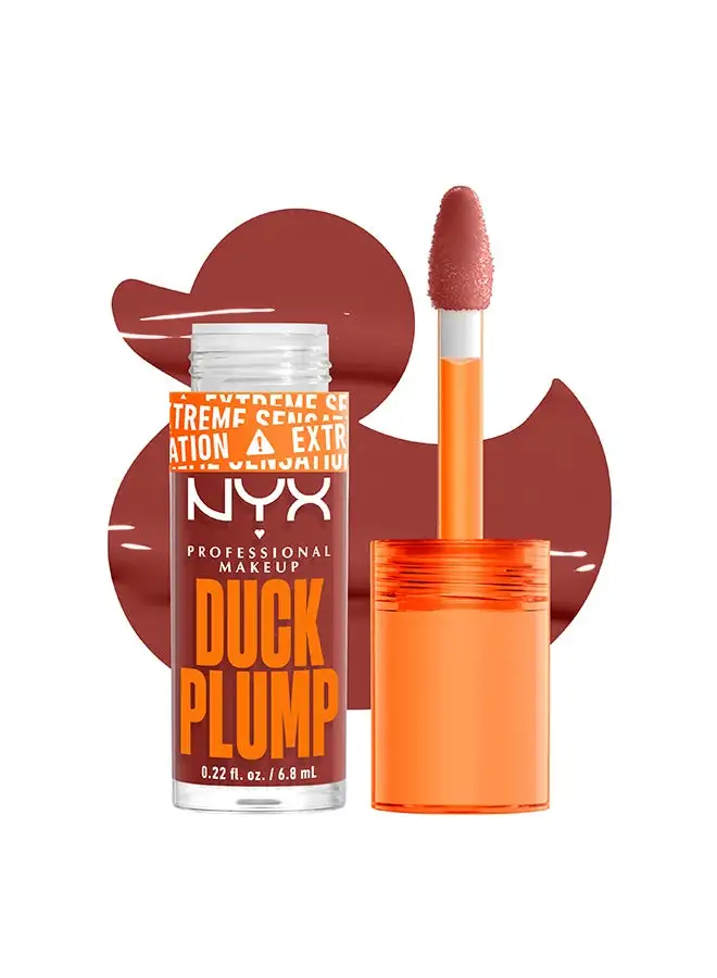 NYX PROFESSIONAL MAKEUP Duck Plump Lip Plumping Lacquer - لبنة من الزمن