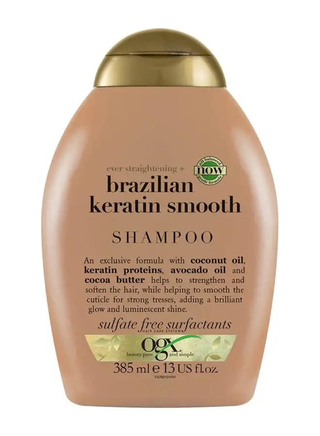 Ogx Brazilian Keratin Shampoo Multicolour 385ml