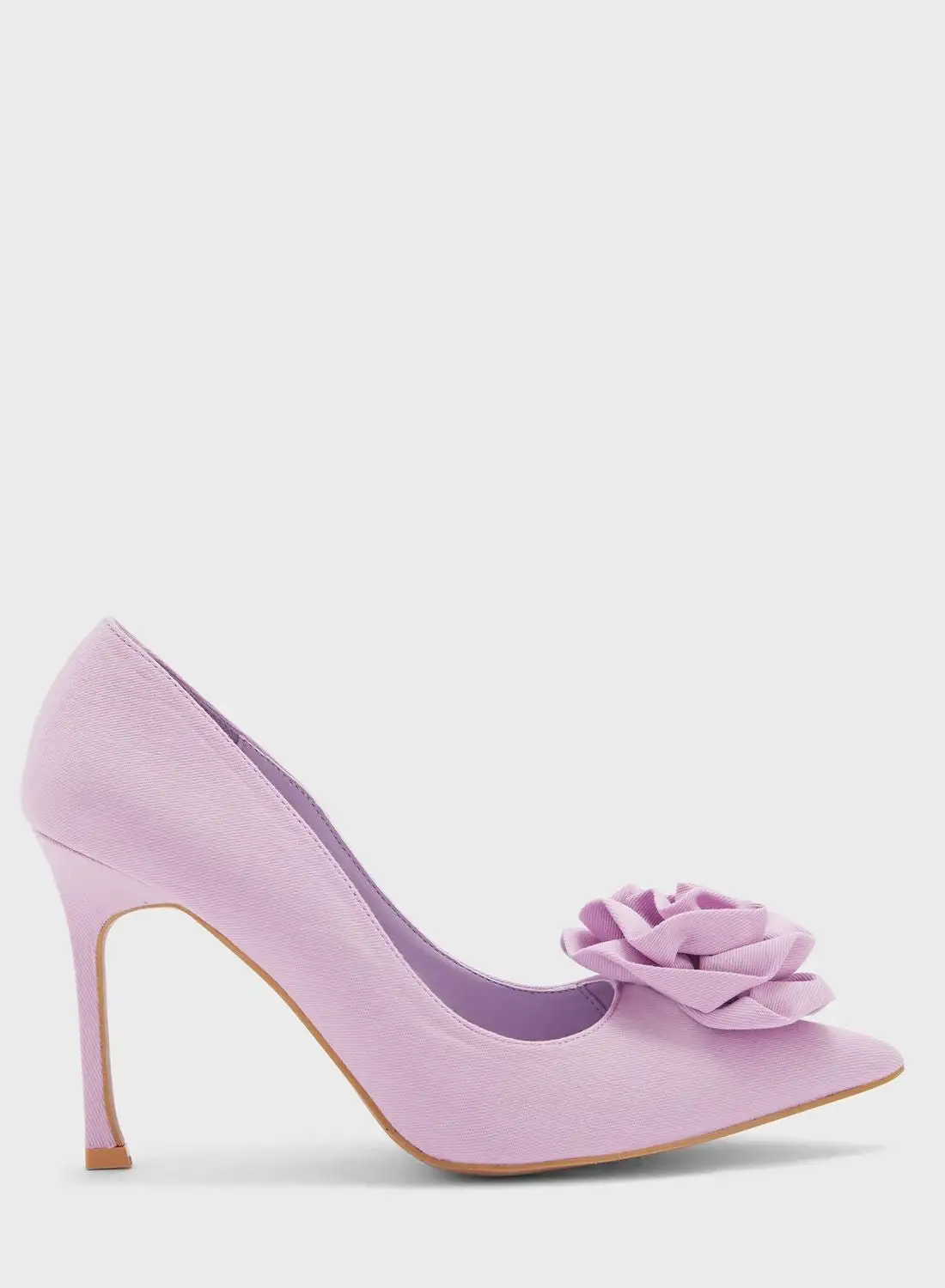 Ginger Textured Petal Pumps