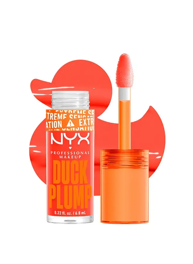 NYX PROFESSIONAL MAKEUP Duck Plump Lip Plumping Lacquer - بيتش أوت