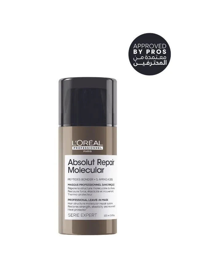 L'Oréal Professionnel Absolut Repair Molecular Leave-in Mask - White 100ml