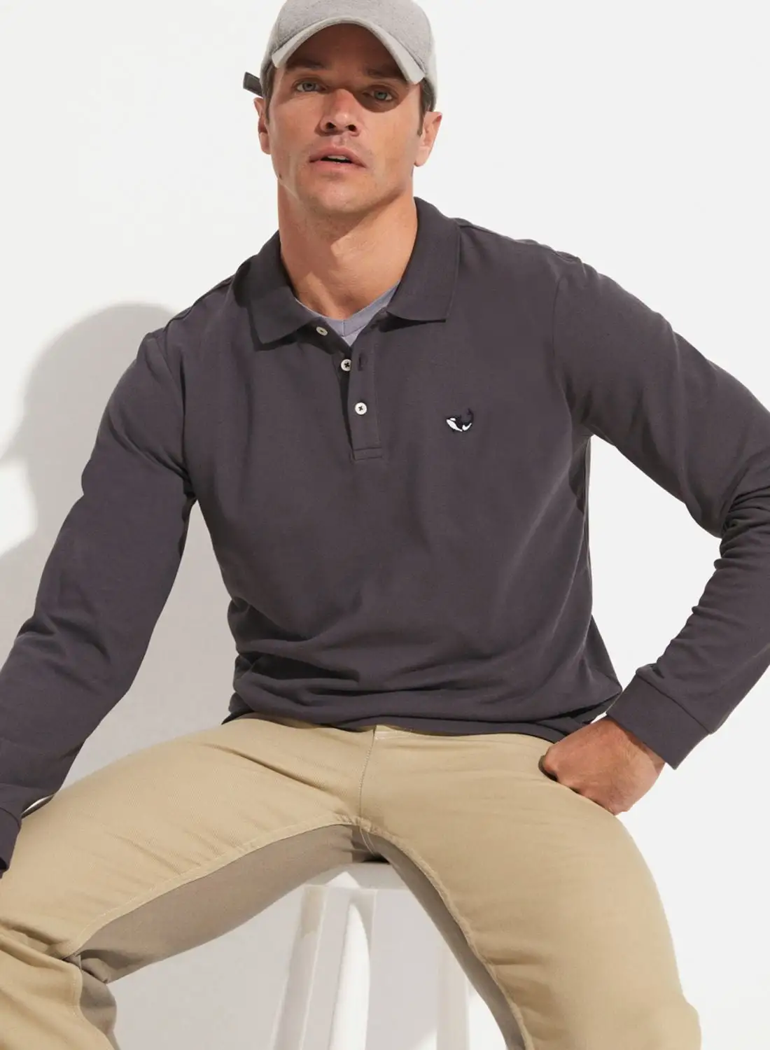 JUNE Embroidered Polo