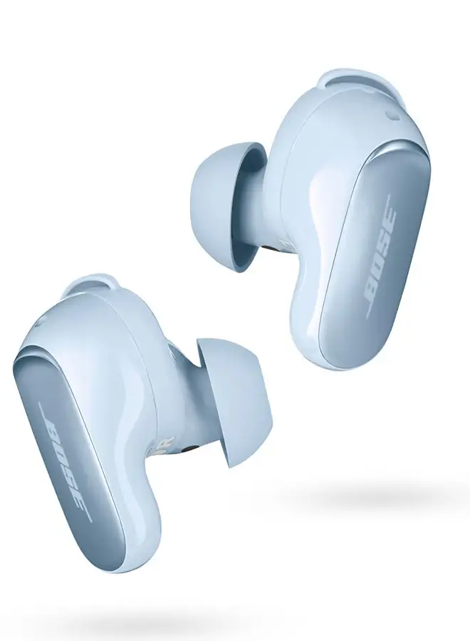 Bose QuietComfort Ultra Wireless Noise Cancelling Earbuds Moonstone Blue