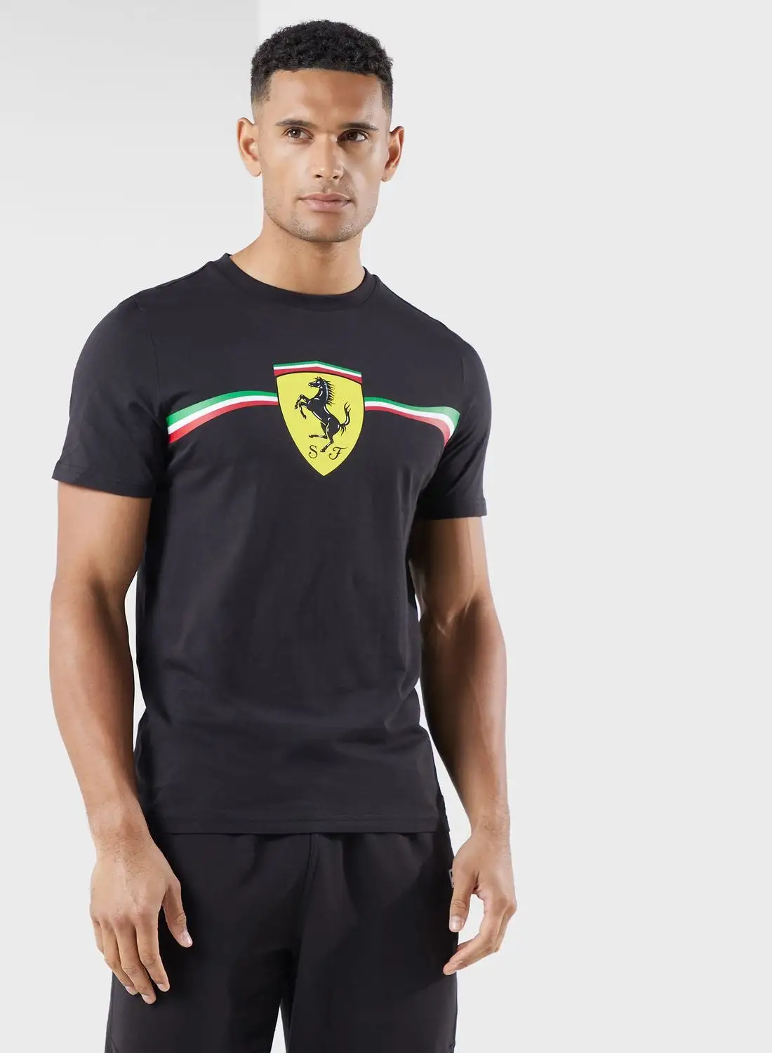 PUMA Ferrari Race Big Shield Heritage T-Shirt