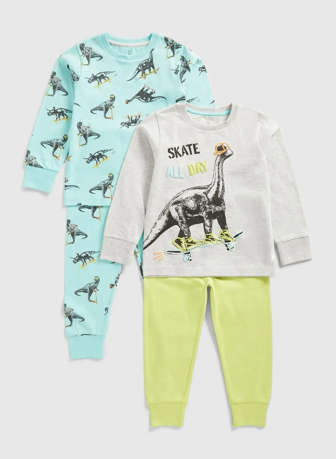 mothercare Kids 2 Pack Assorted Sweatshirt & Sweatpants Set