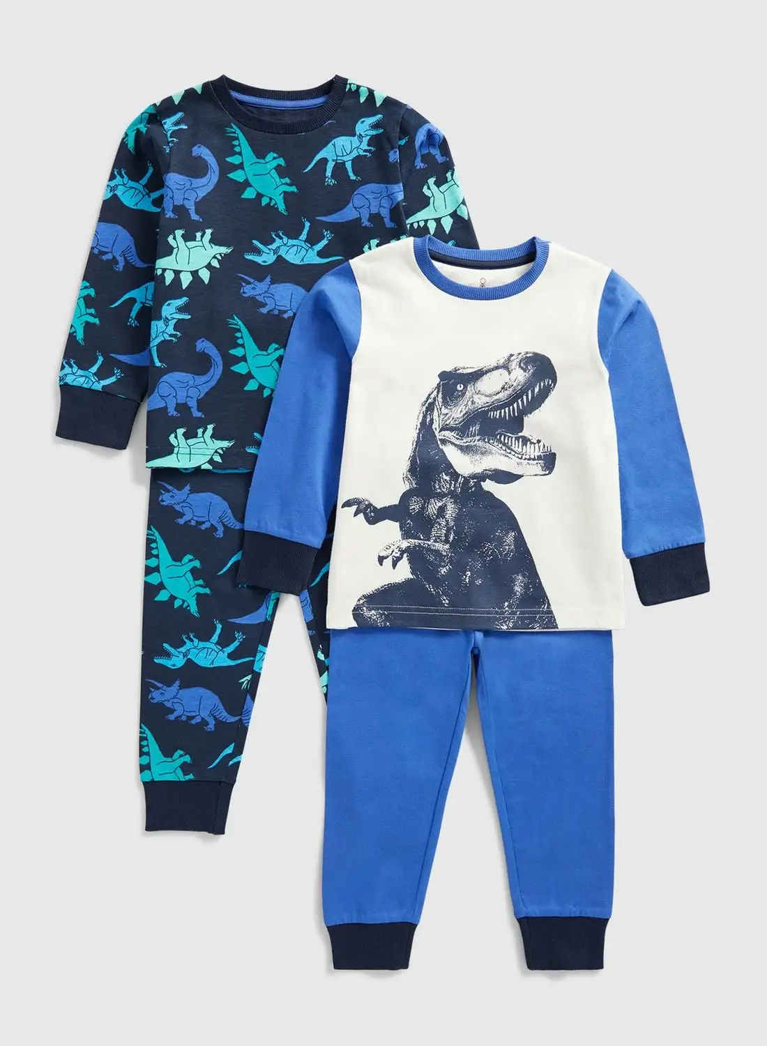 mothercare Kids 2 Pack Assorted T-Shirt & Shorts Set