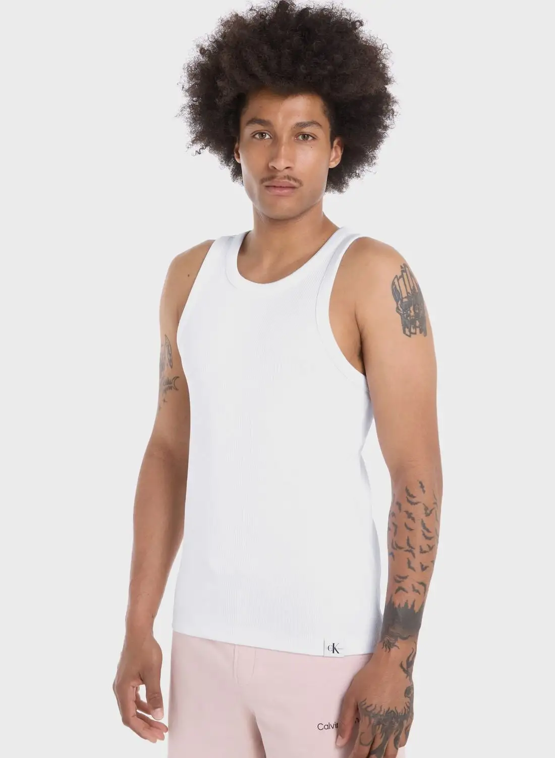 Calvin Klein Jeans Logo Crew Neck Vest