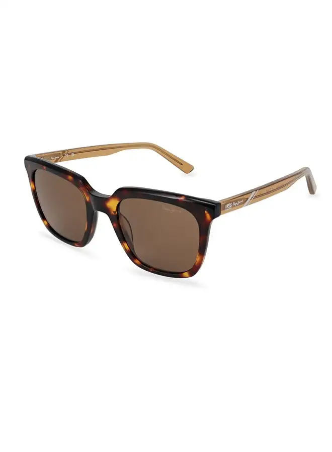 Pepe Jeans Women's Wayfarer Sunglasses - PJ7408 - Lens Size: 52 Mm