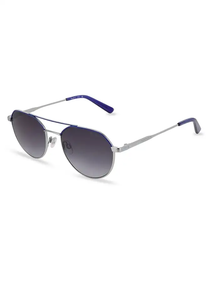 Pepe Jeans Men's Aviator Sunglasses - PJ5199 - Lens Size: 53 Mm