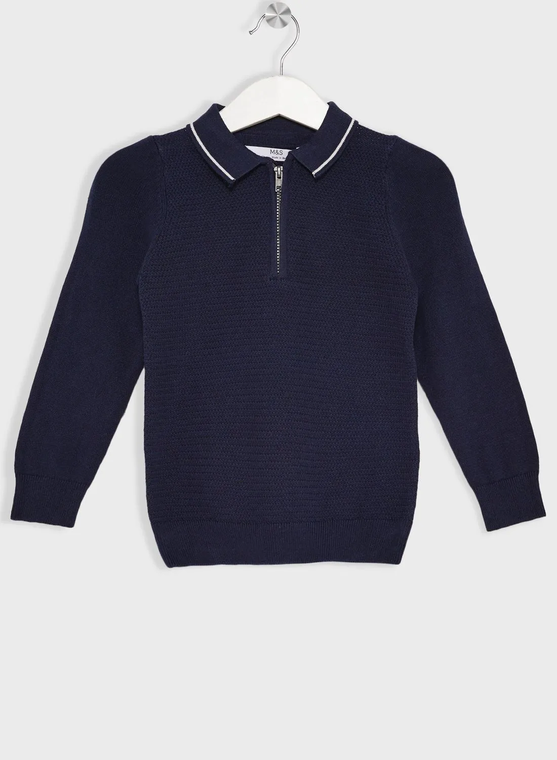 Marks & Spencer Kids Knitted Polo Shirt