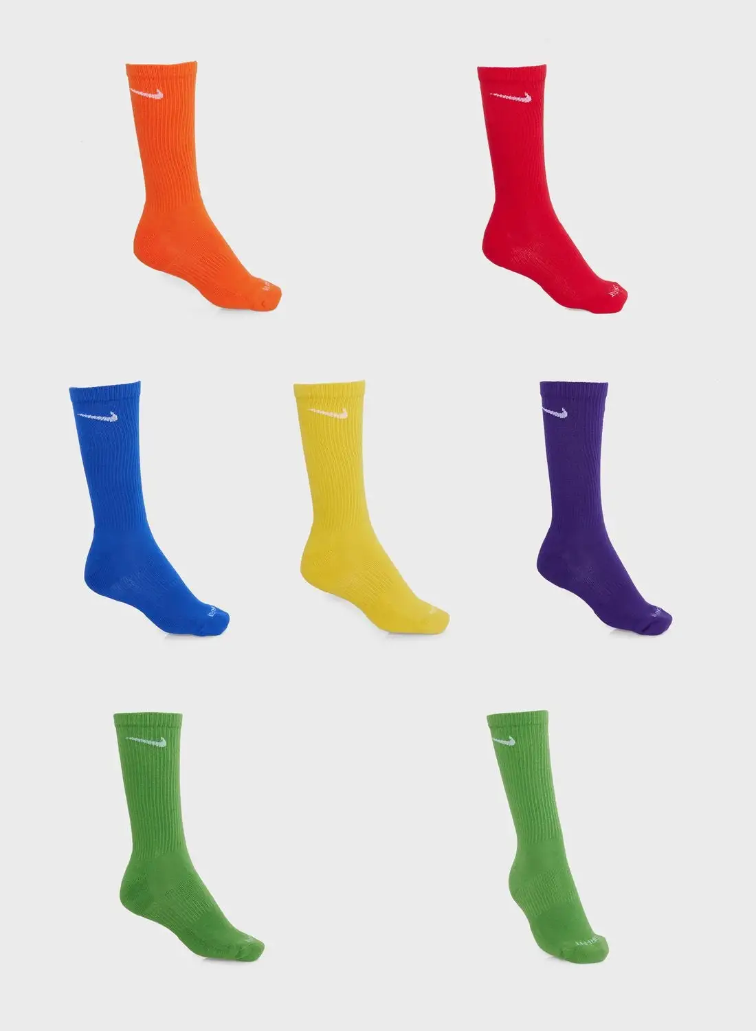 Nike 6 Pack Everyday Plus Cush Crew Socks