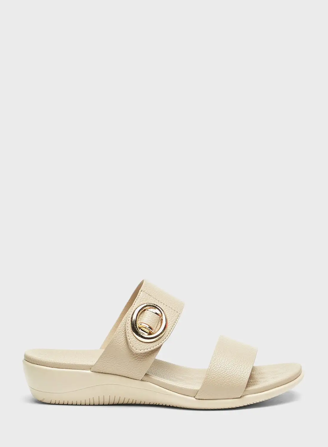 shoexpress Double Strap Wedge Sandals