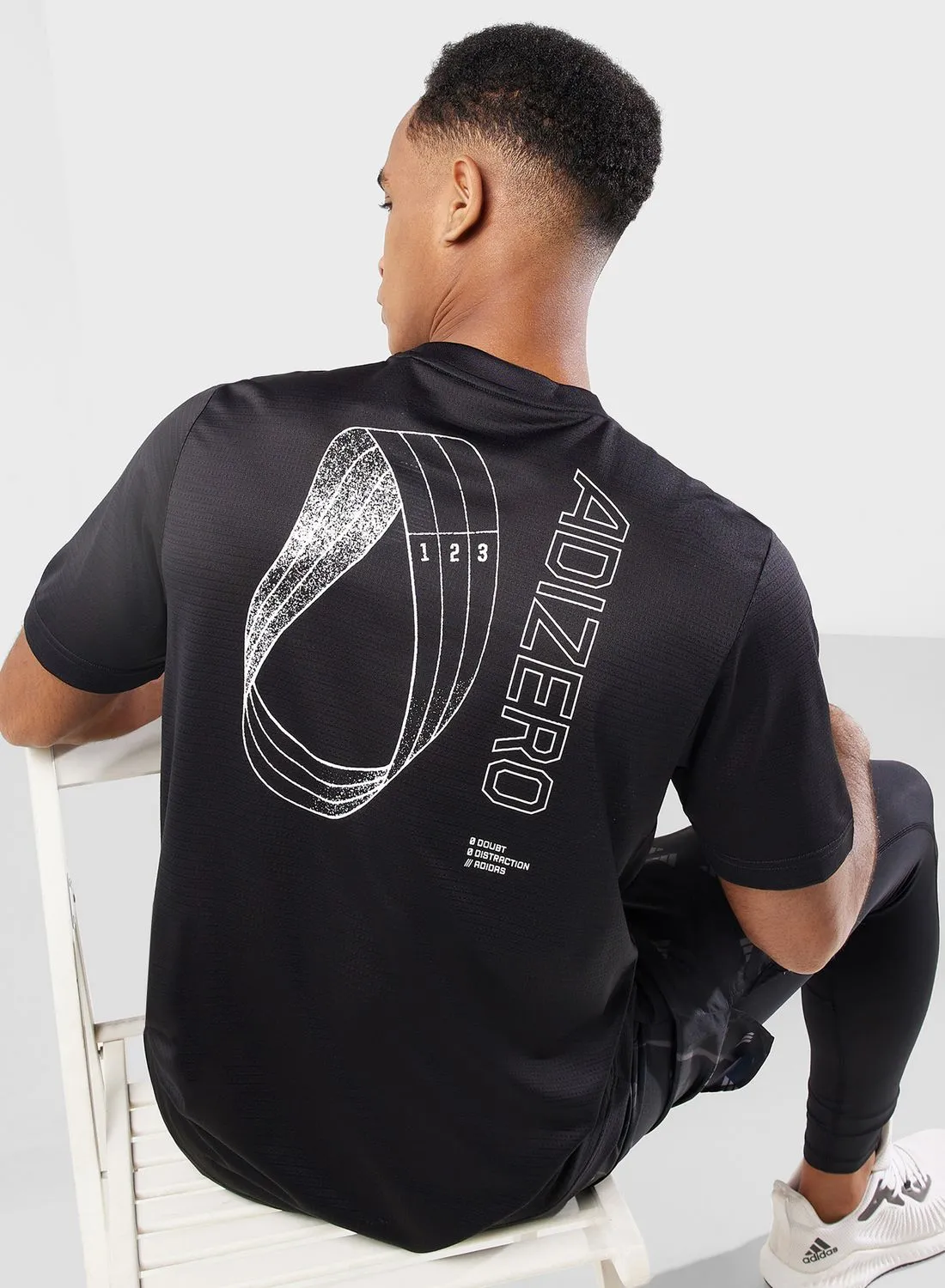 Adidas Running Adizero Graphic T-Shirt