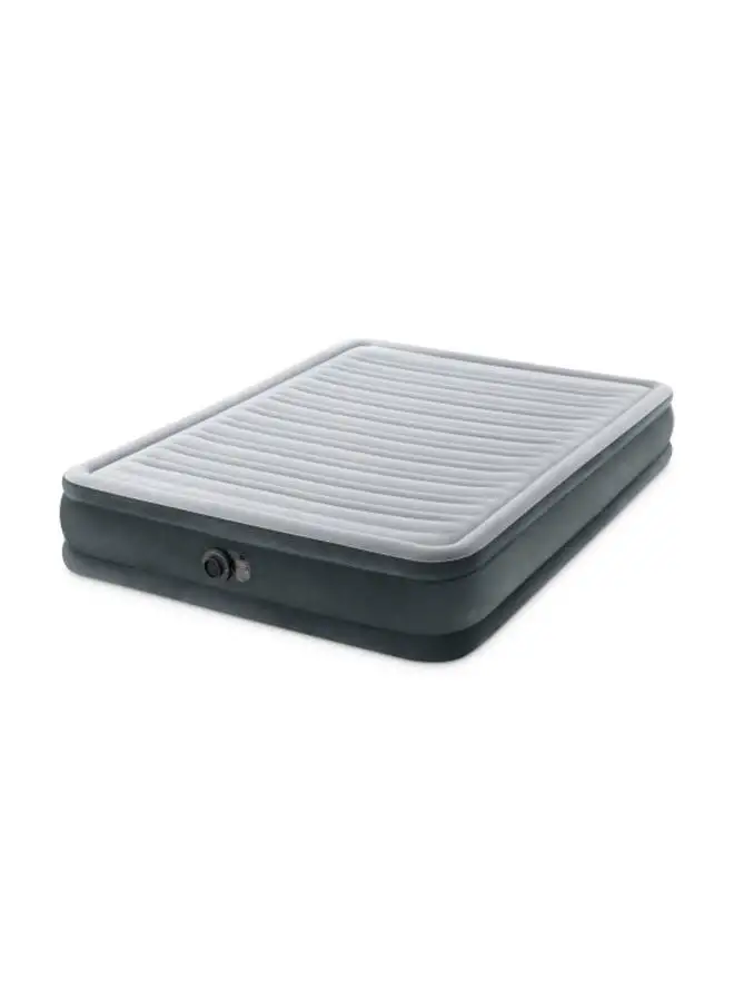 INTEX Dura Beam Plus Series Mid-Rise Comfort Air Mattress With Fast Fill Usb Pump