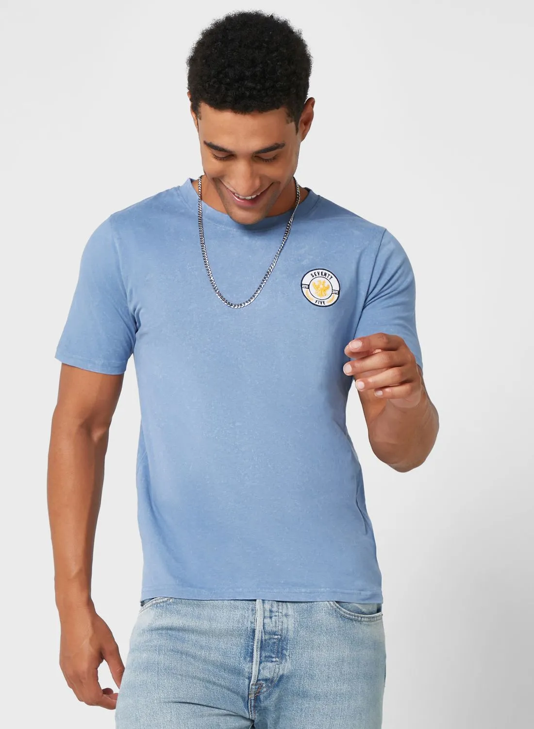 Seventy Five Badge T Shirt