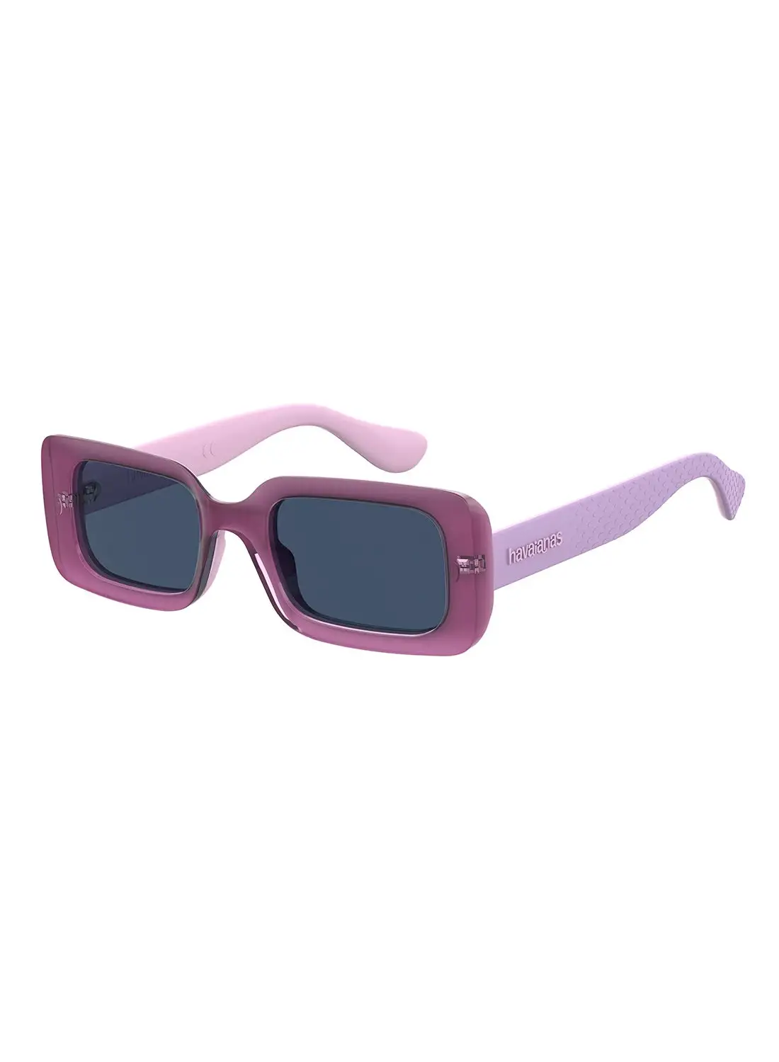 havaianas Women's UV Protection Rectangular Sunglasses - Sampa Violet Millimeter - Lens Size: 51 Mm