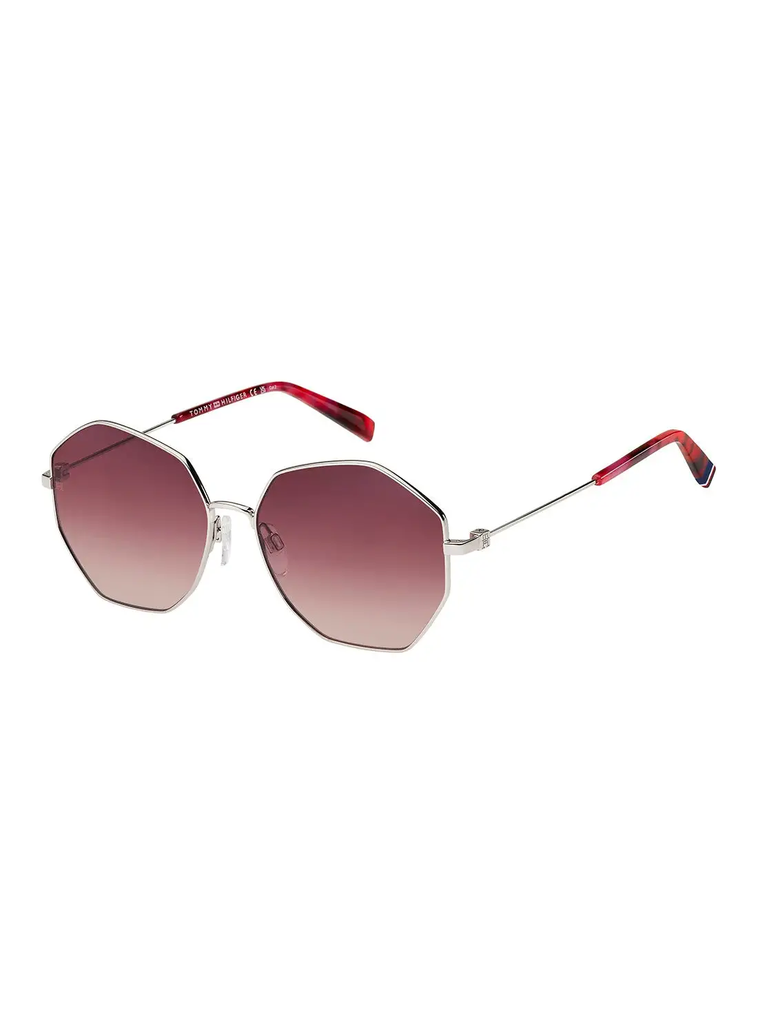 TOMMY HILFIGER Women's UV Protection Butterfly Sunglasses - Th 2094/S Grey Millimeter - Lens Size: 56 Mm