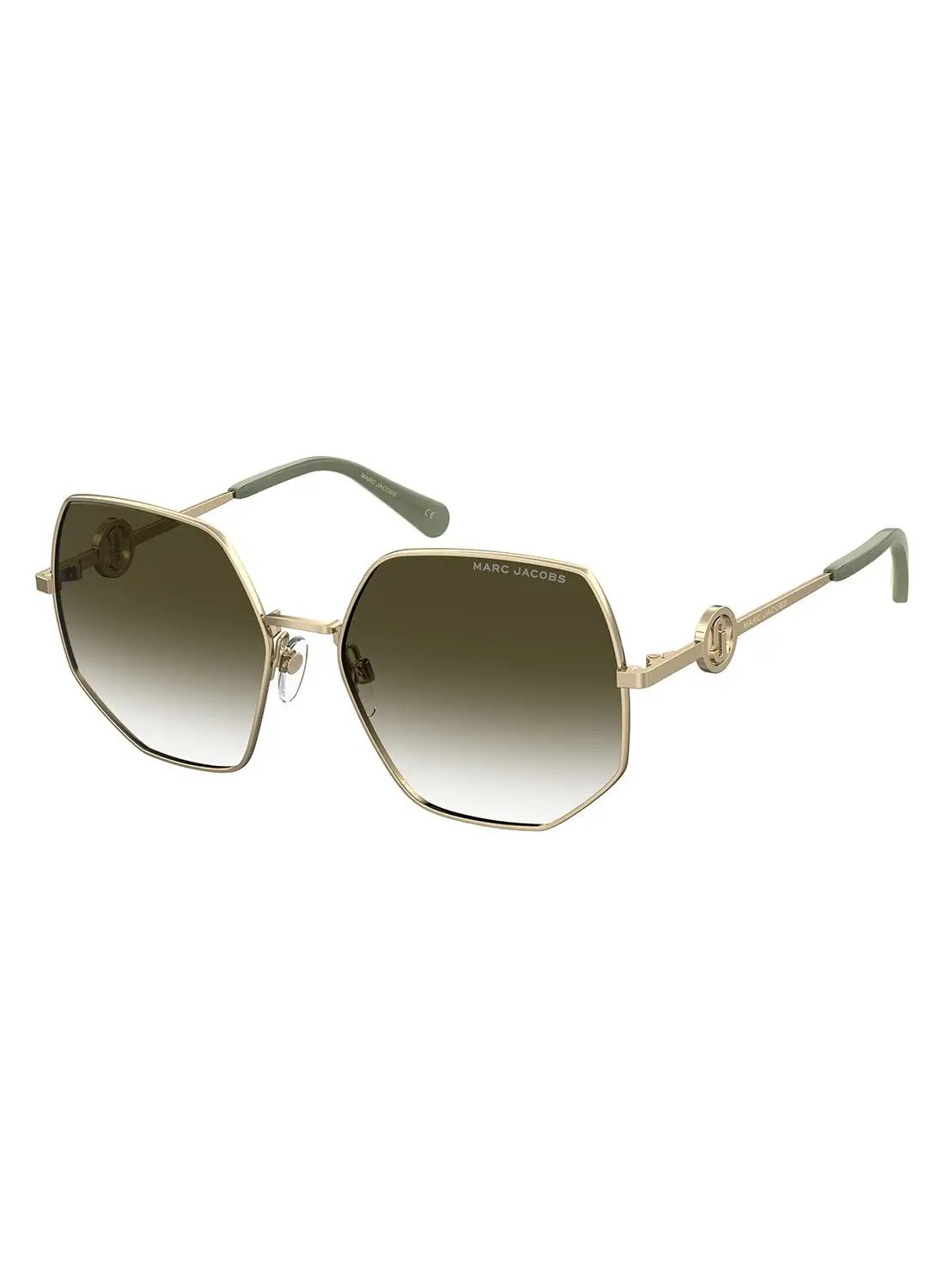 Marc Jacobs Women's UV Protection Butterfly Sunglasses - Marc 730/S Gold Millimeter - Lens Size: 59 Mm