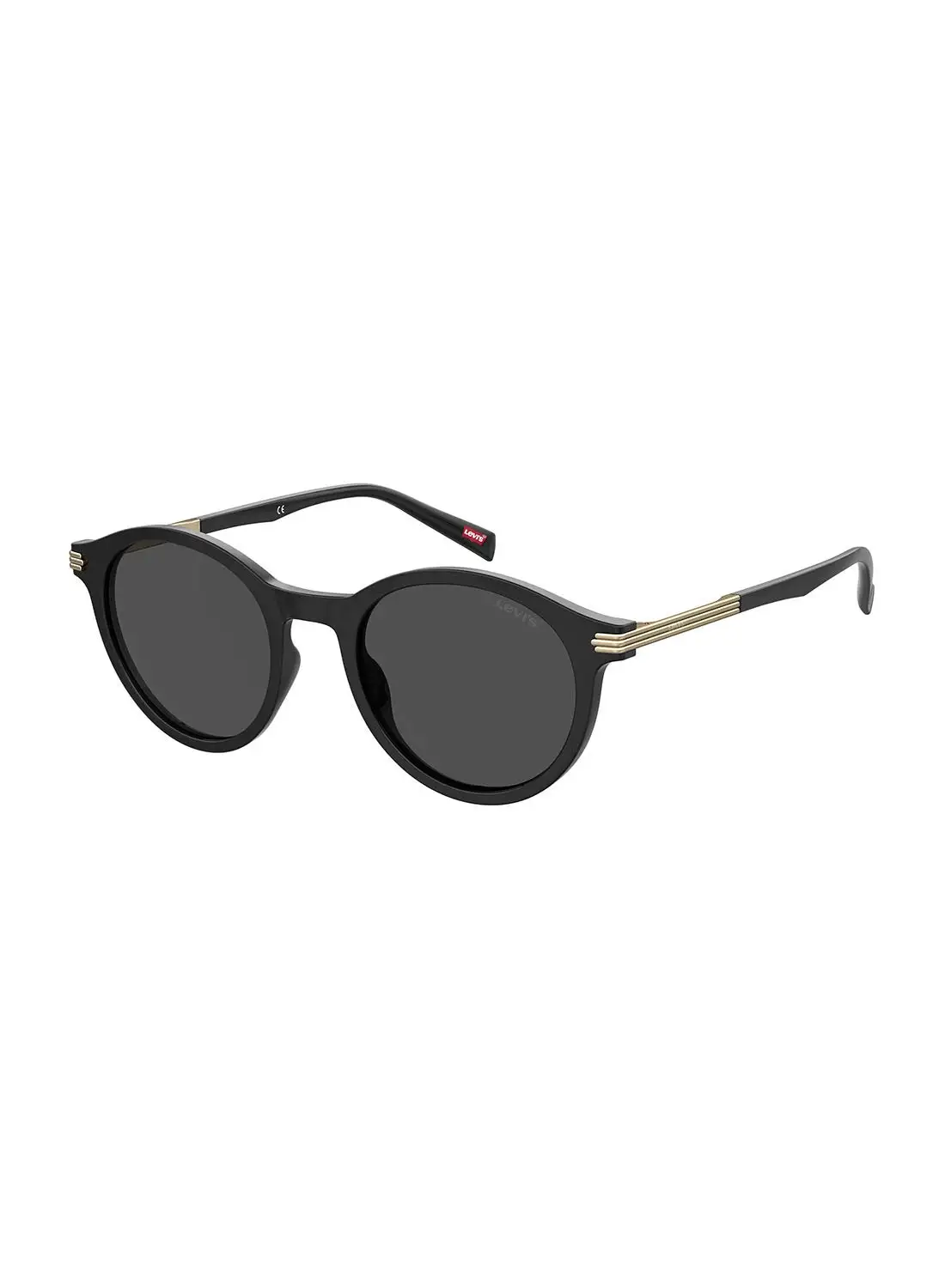 Levi's Women's UV Protection Oval Sunglasses - Lv 5021/S Black Millimeter - Lens Size: 51 Mm