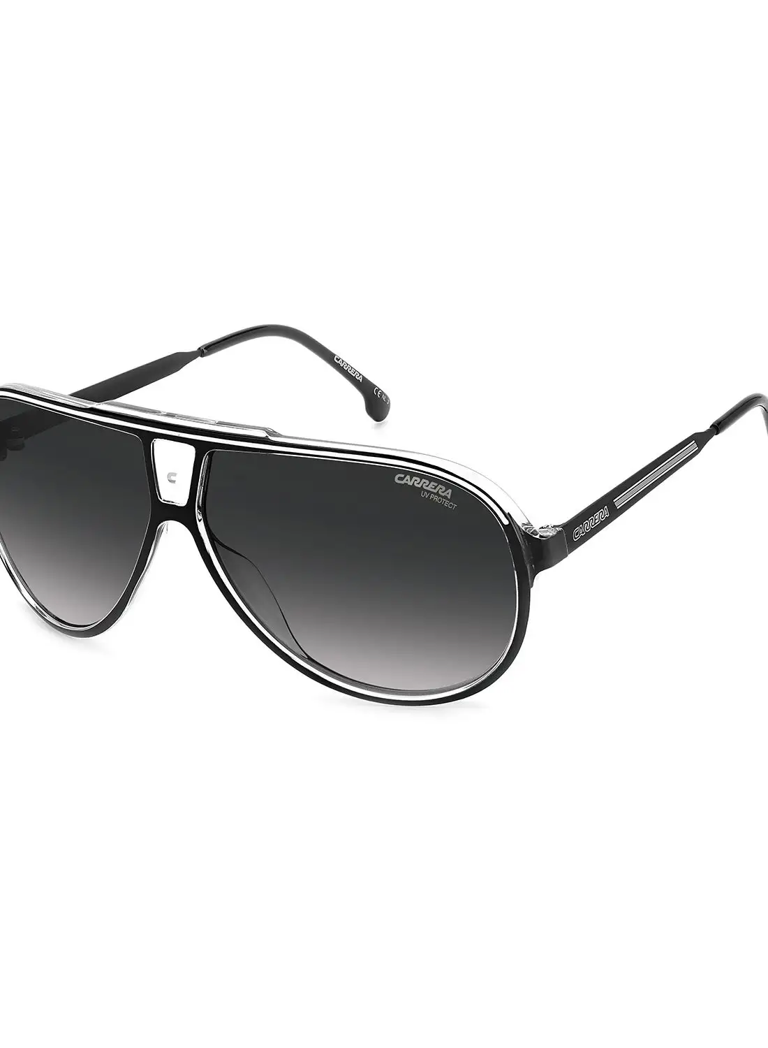 Carrera Men's UV Protection Square Sunglasses - Carrera 1050/S Black Millimeter - Lens Size: 63 Mm