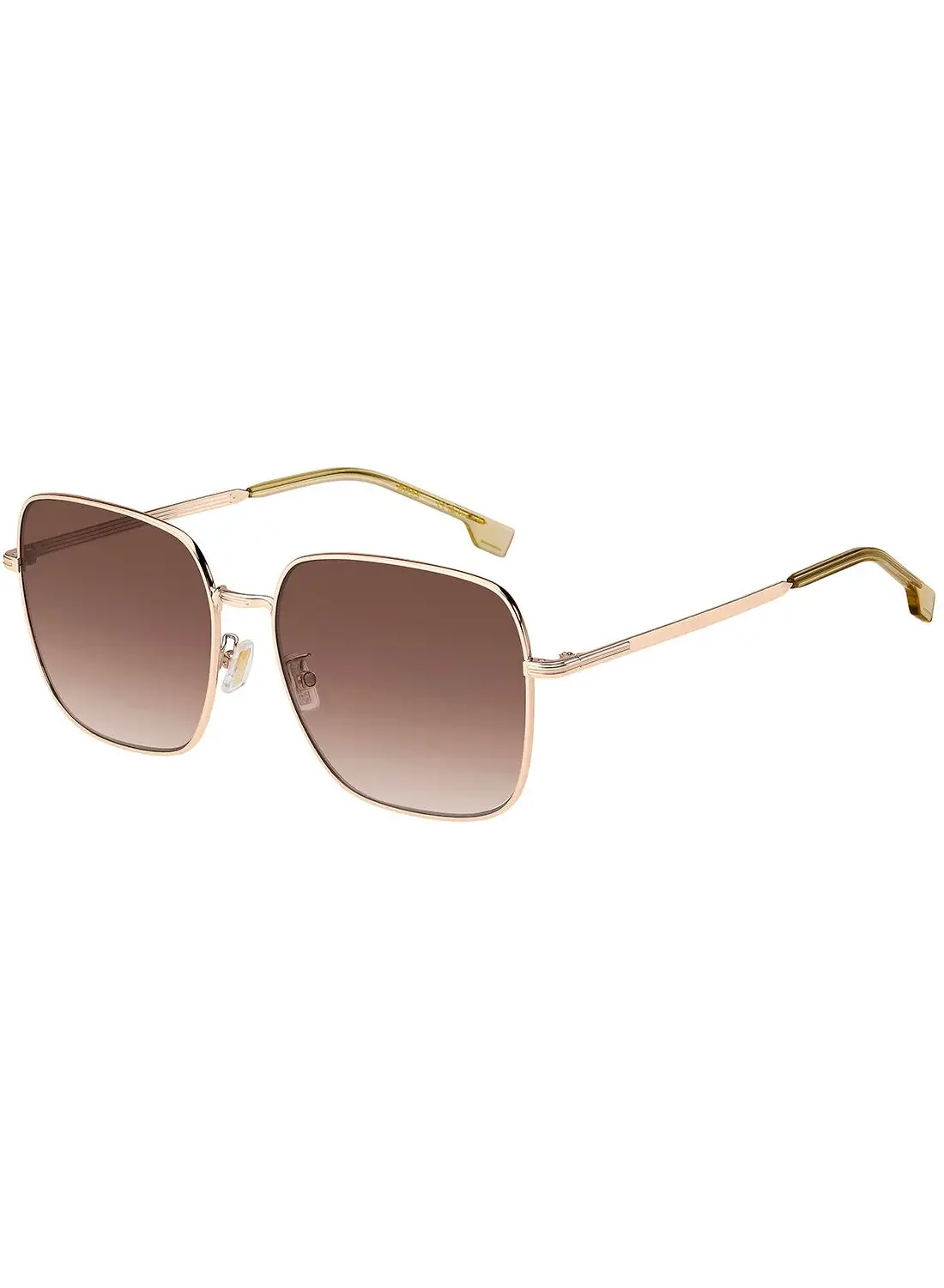 HUGO BOSS Unisex UV Protection Square Sunglasses - Boss 1613/F/Sk Gold Millimeter - Lens Size: 59 Mm