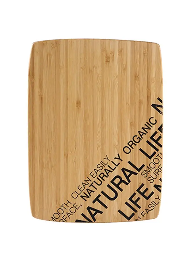 BERGNER Natural Rectangle Wooden Cutting Board 30x22cm