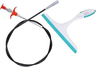 StoSky 2Pcs Drain Cleaner, Sink Opener wire, Clog Cleaning Tool, Snake Cleaner for Bathroom Kitchen Hair Drainpipe ub Toilet Clogged Drains Dredge Pipe Sewers