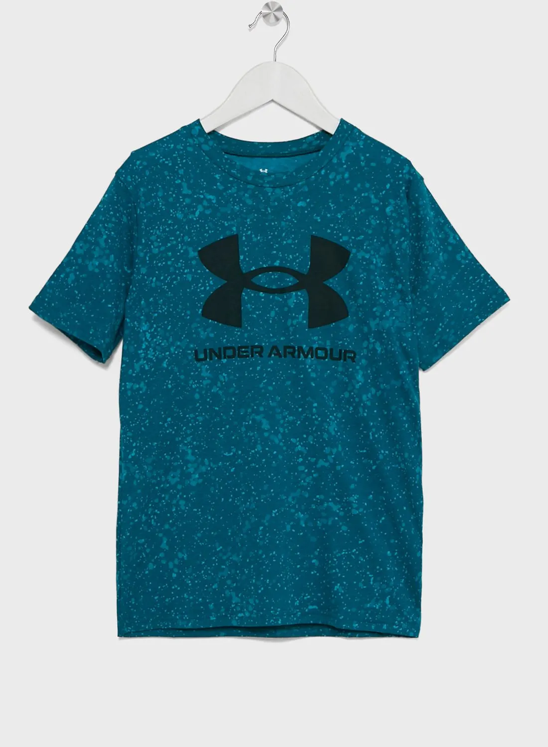 UNDER ARMOUR Boys' Sporstyle Logo T-Shirt