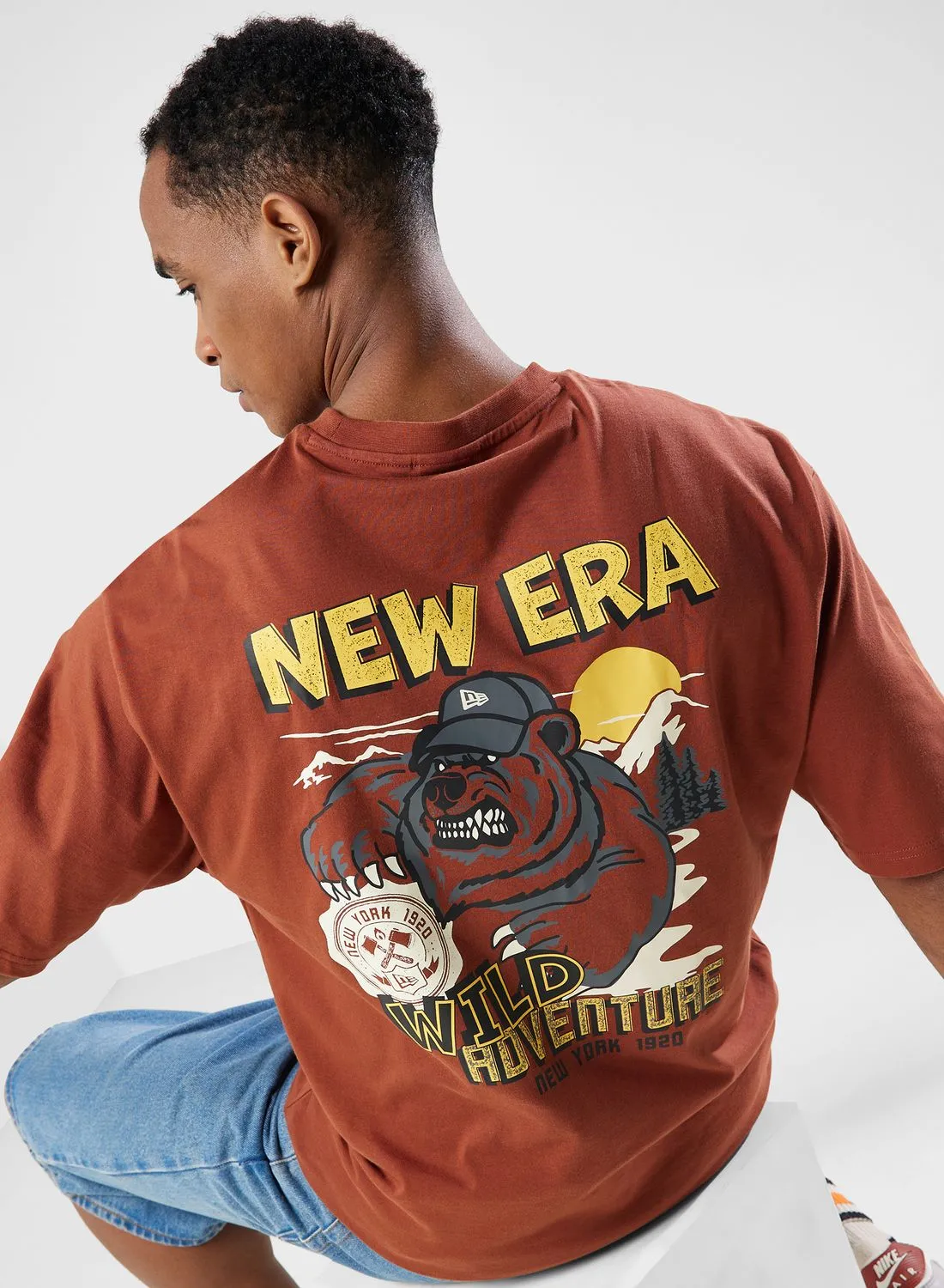 NEW ERA Character Graphic Oversized T-Shirt