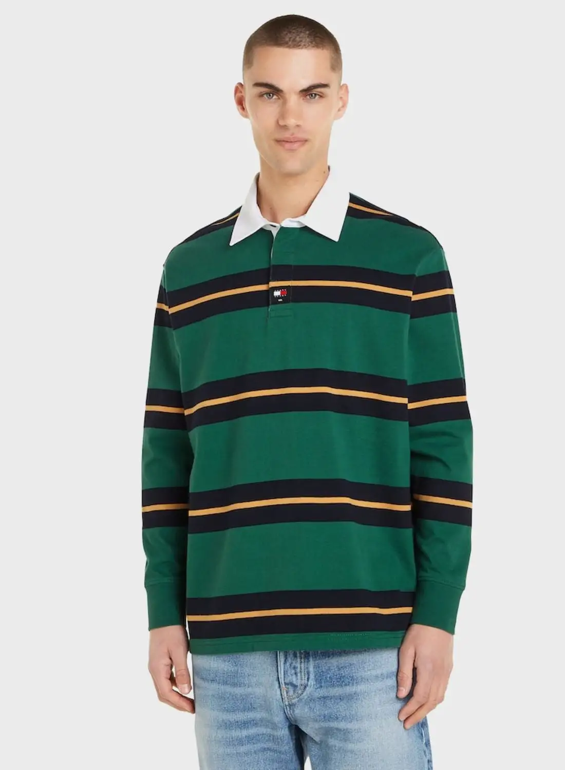 TOMMY JEANS Stripe Polo