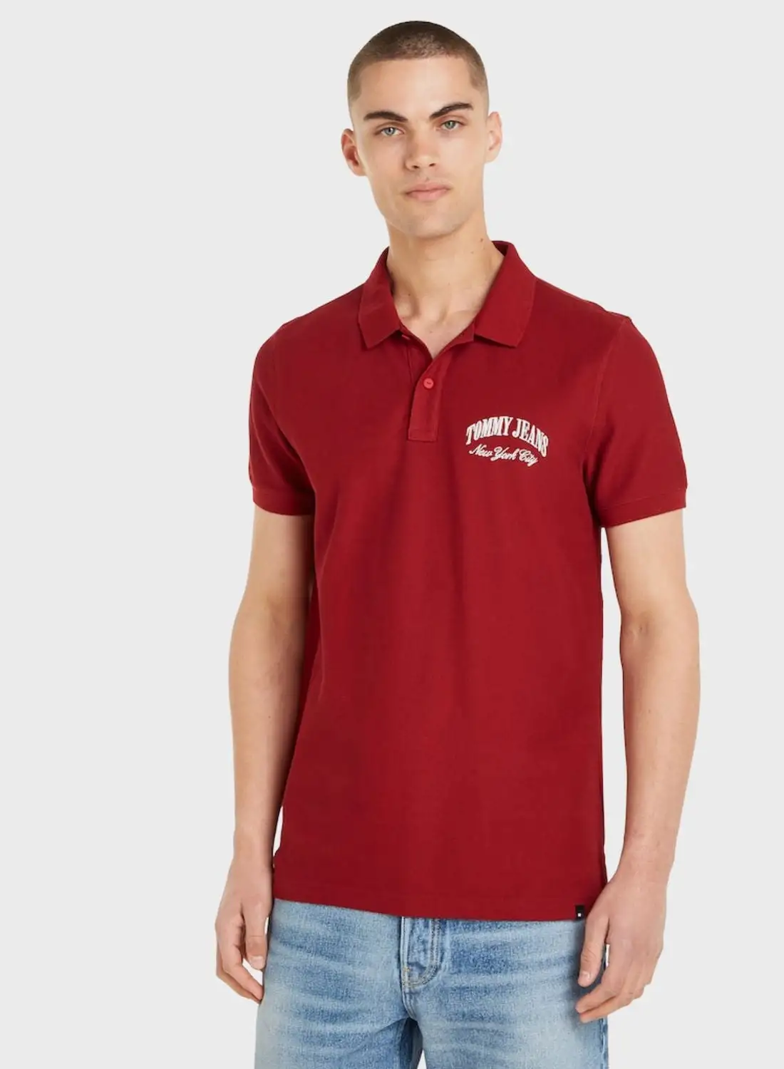 TOMMY JEANS Logo Polo