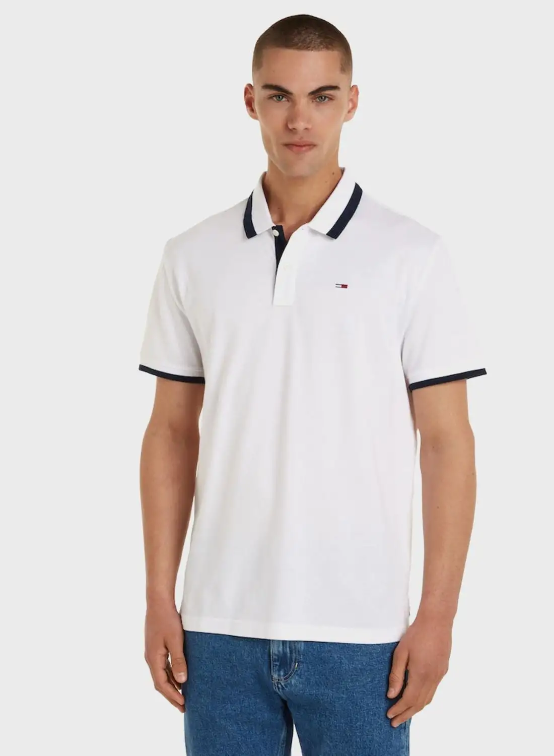 TOMMY JEANS Logo Polo