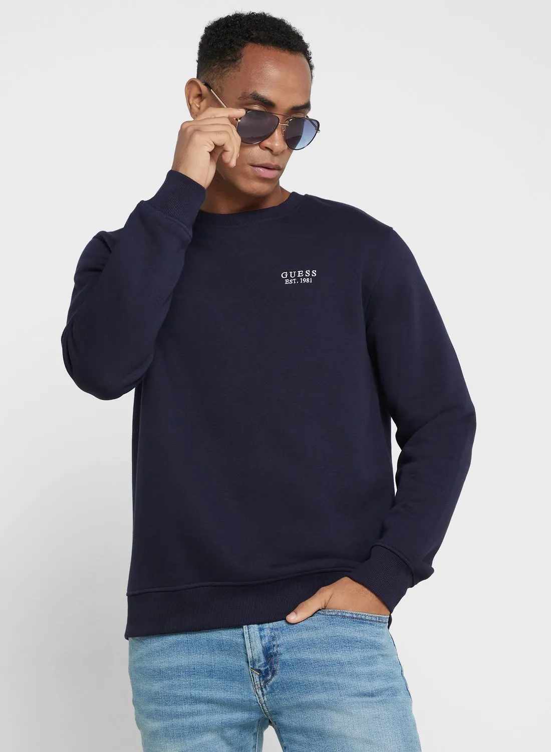 GUESS Logo Sweatshirt