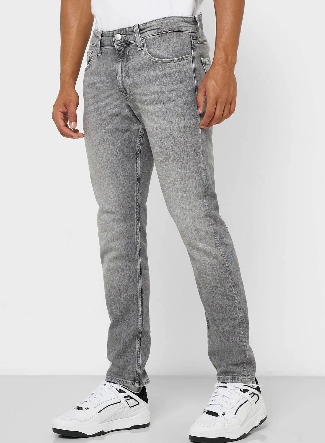 Calvin Klein Jeans Light Wash Slim Fit Jeans