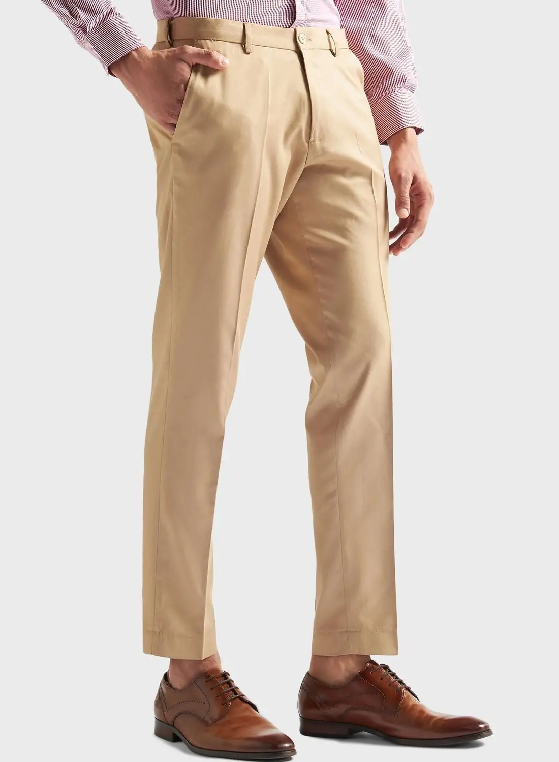 FAV Slim Fit Pants With Pockets