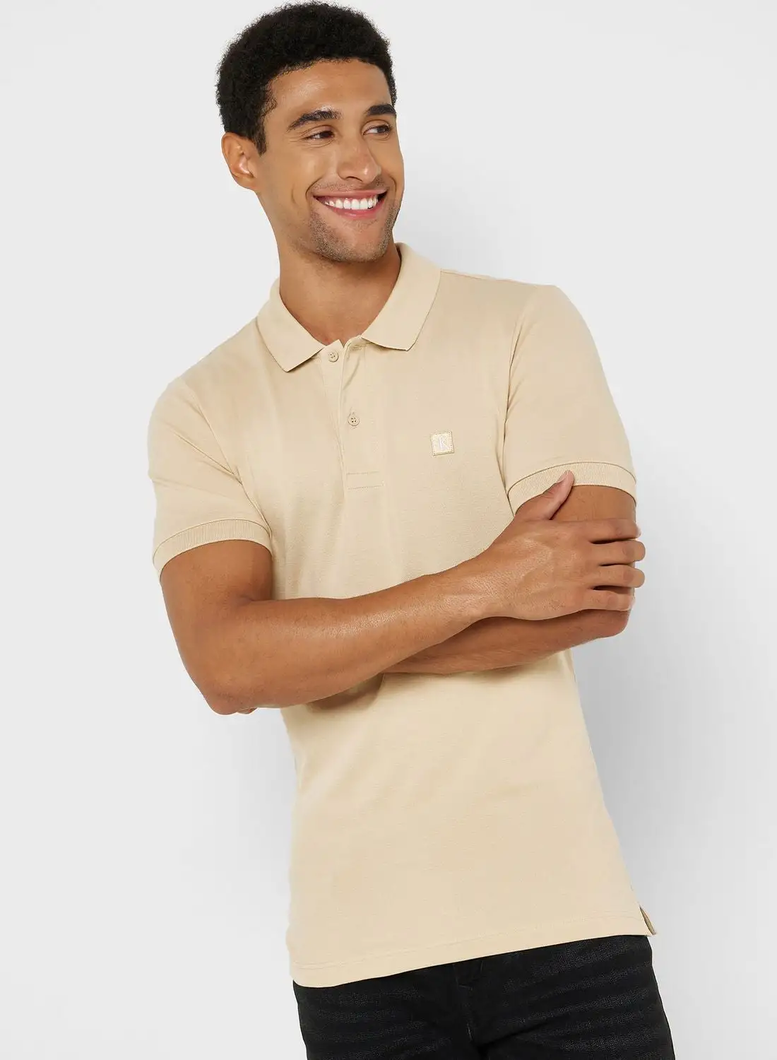 Calvin Klein Jeans Monogram Polo