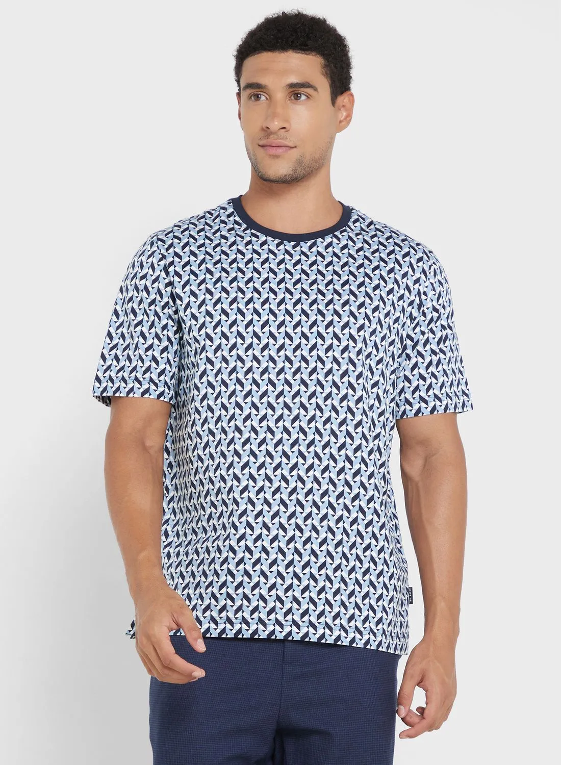 Ted Baker Chetel Print Crew Neck T-Shirt