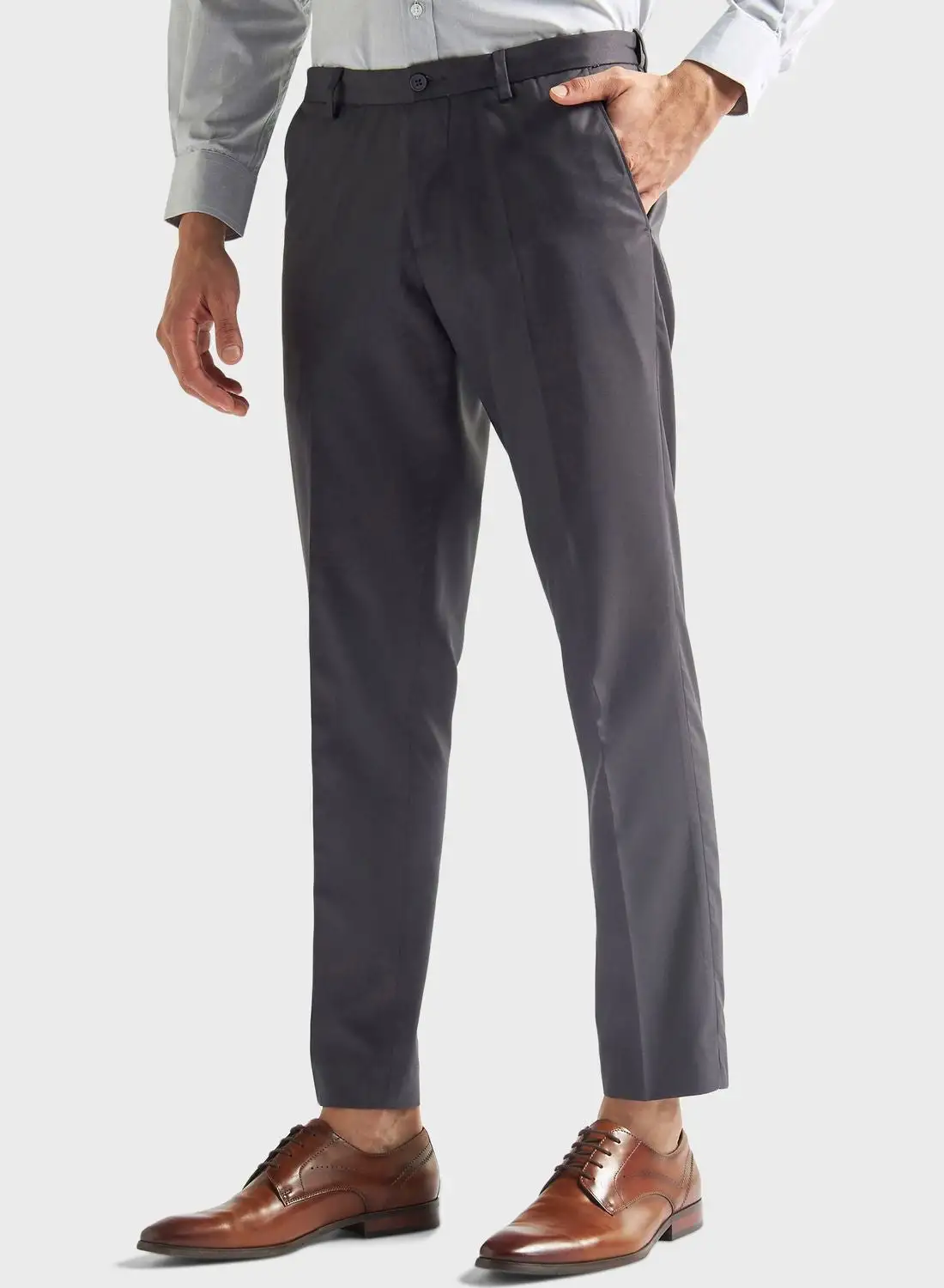 FAV Slim Fit Pants With Pockets