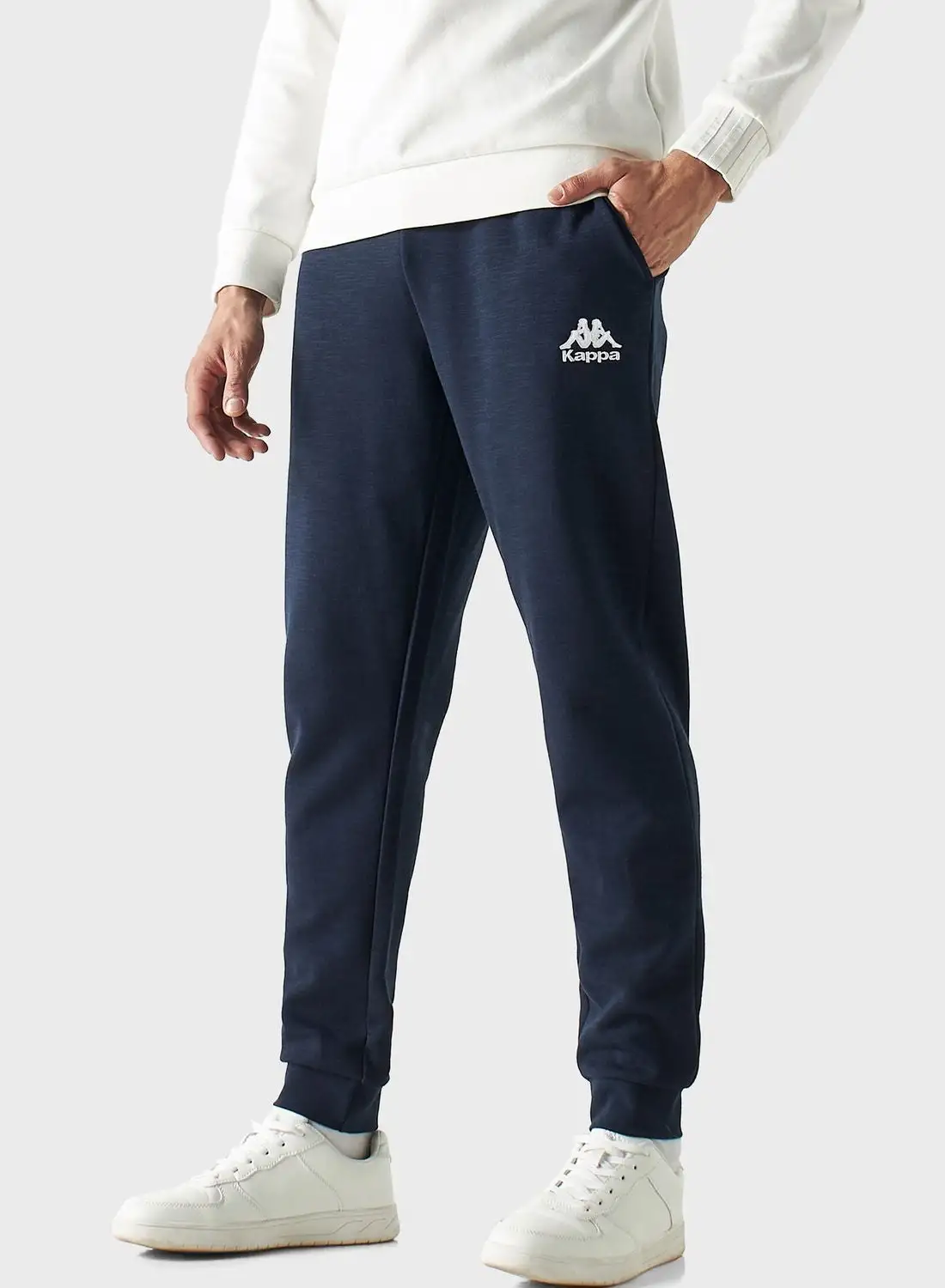 Kappa Logo Embroidered Sweatpants