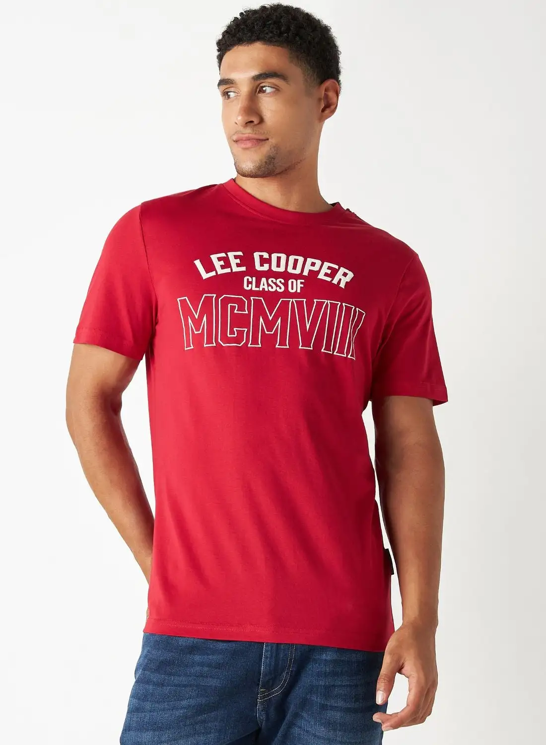 Lee Cooper Graphic Crew Neck T-Shirt