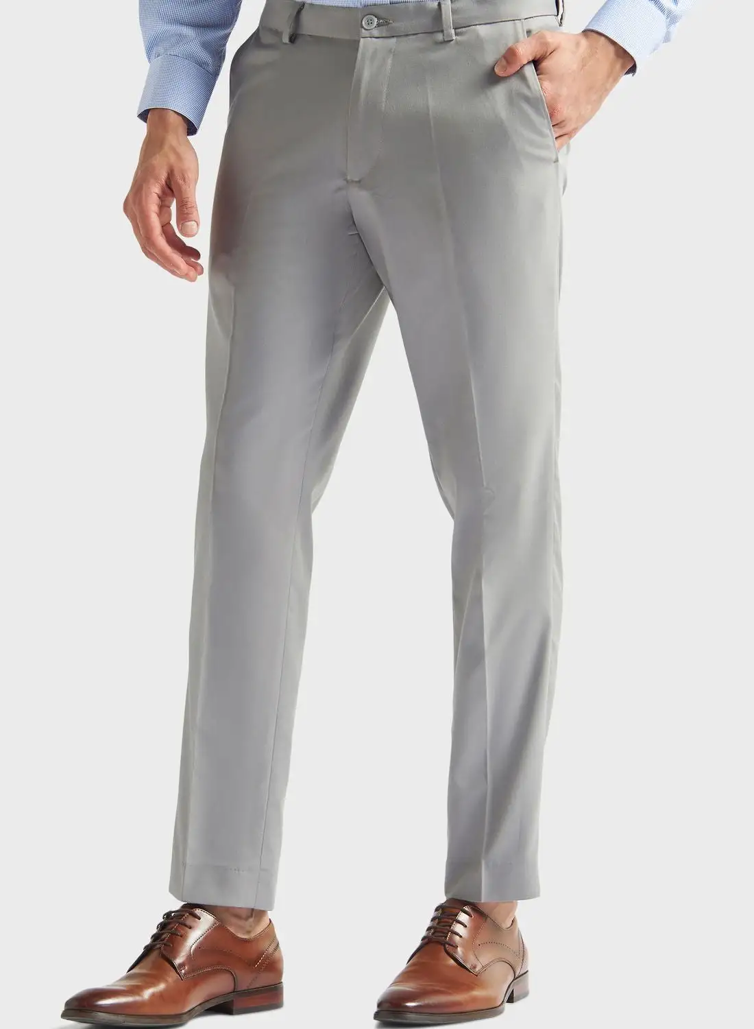 FAV Slim Fit Pants With Pockets