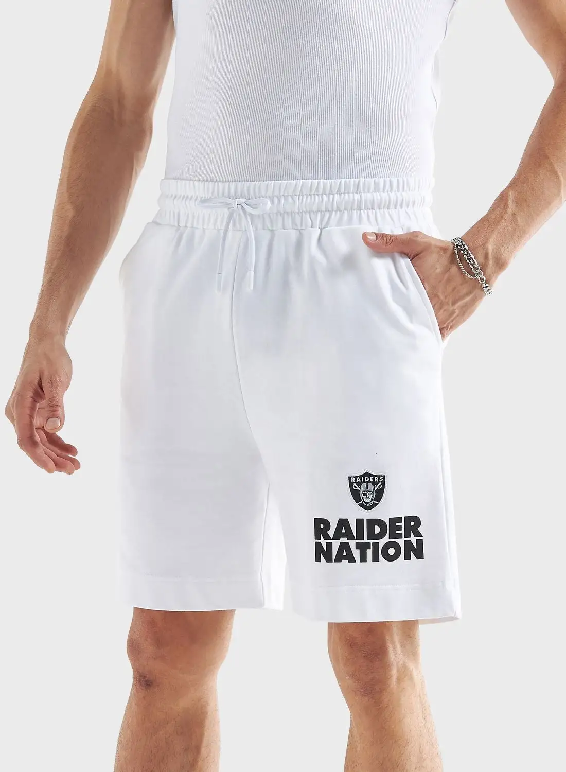 FAV Las Vegas Raiders Print Shorts