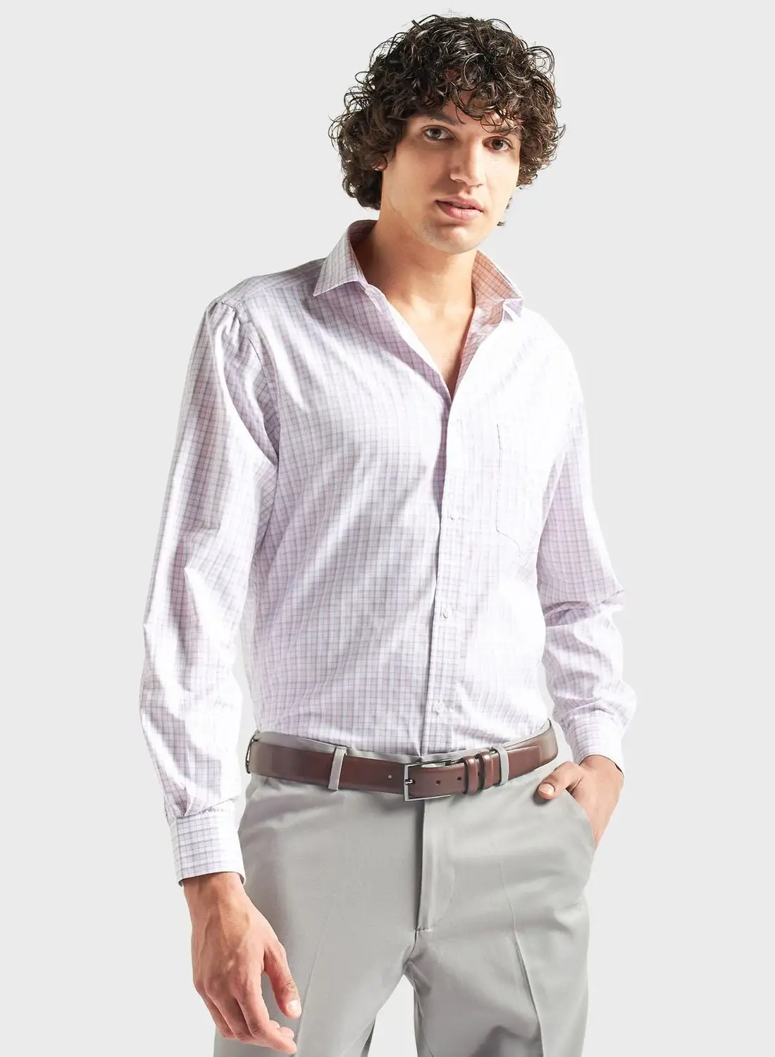 FAV Checked Shirt With Chest Pocket