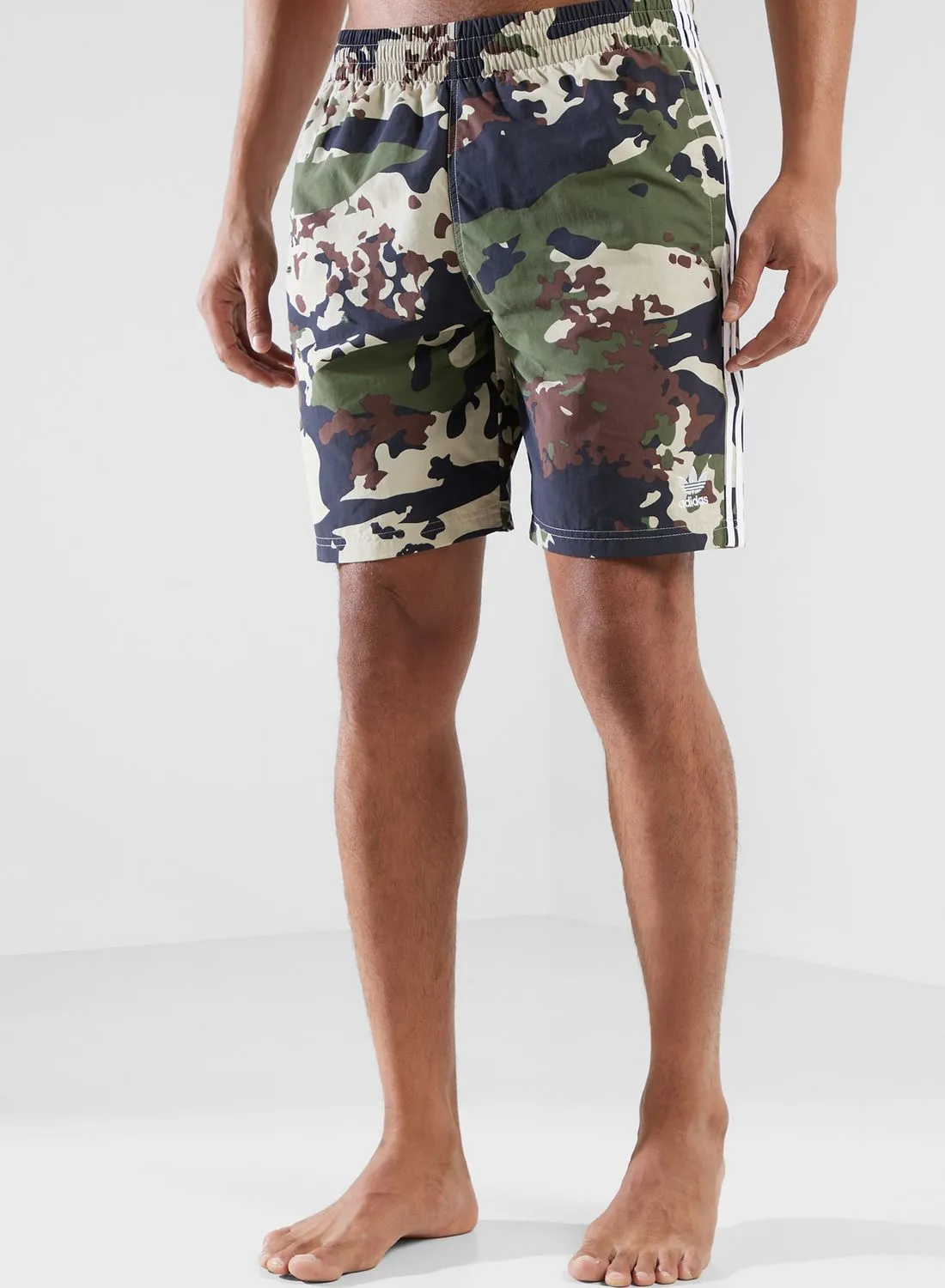 adidas Originals Camo All Over Printed Swimshorts