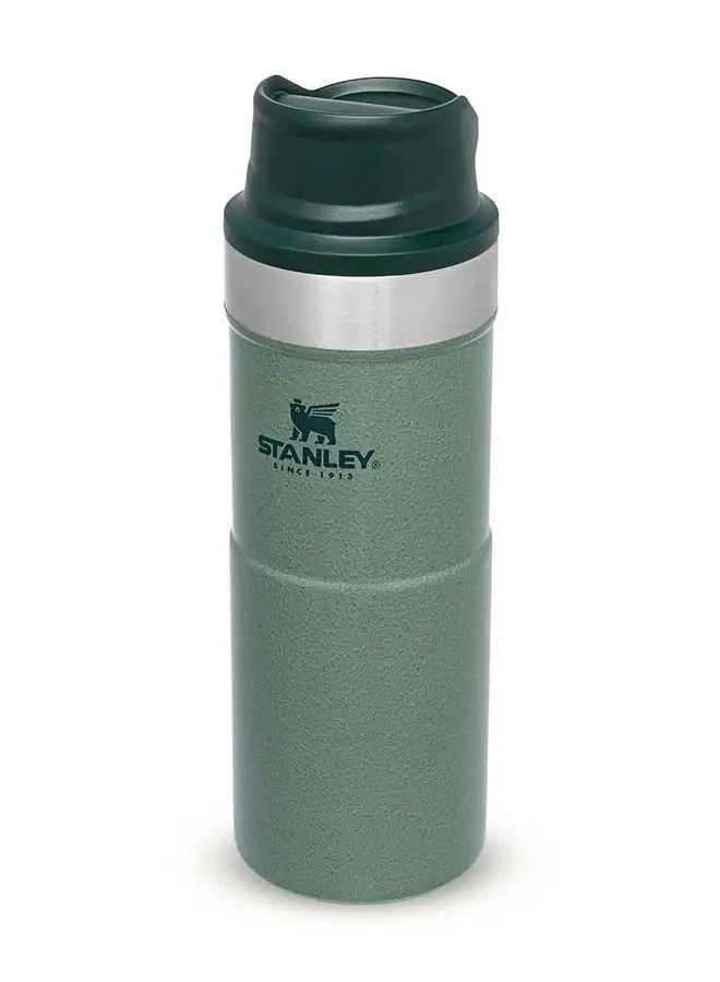 Stanley Trigger Action Travel Mug 0.35L / 12OZ Hammertone Green – Leakproof | Tumbler for Coffee, Tea & Water | BPA FREE | Stainless-Steel Travel Cup | Dishwasher Safe | Lifetime Warranty