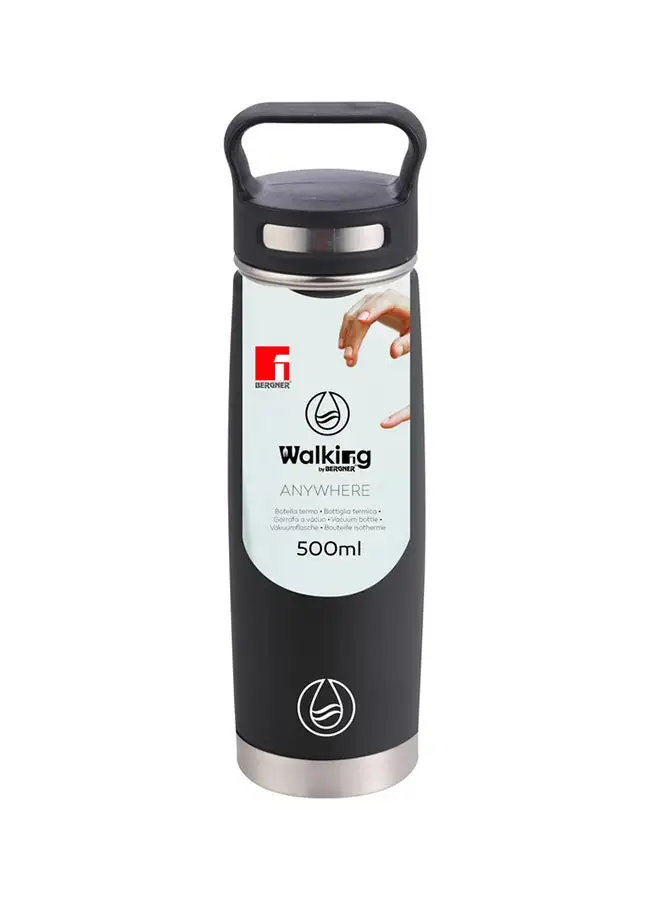 BERGNER Walking Anywhere Stainless Steel Vacuum Water Bottle