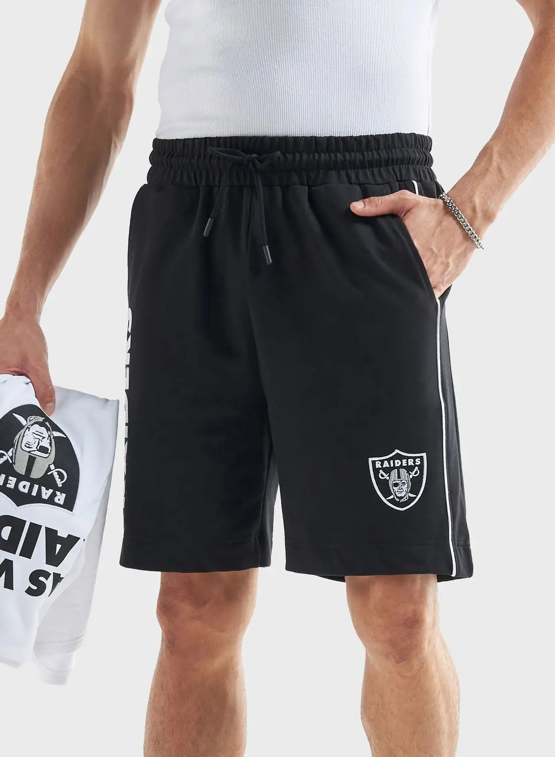 FAV Las Vegas Raiders Print Shorts