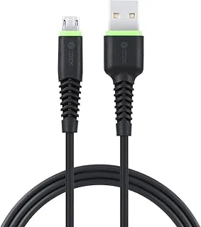 Zoook - Gadgets Fashion ZT-RM1M+ Reversible Double-Sided USB to Reversible Micro USB Cable High Speed Sync and Charging Cable (1 meter) Black