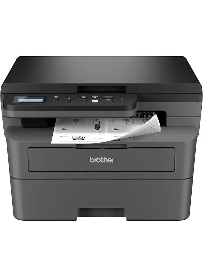 brother Wireless All In One Monochrome Laser Printer, DCP-L2625DW, Automatic 2 Sided Print, Mobile Printing & Scanning, Network & High Speed USB Connectivity, High Yield Ink Toner Black